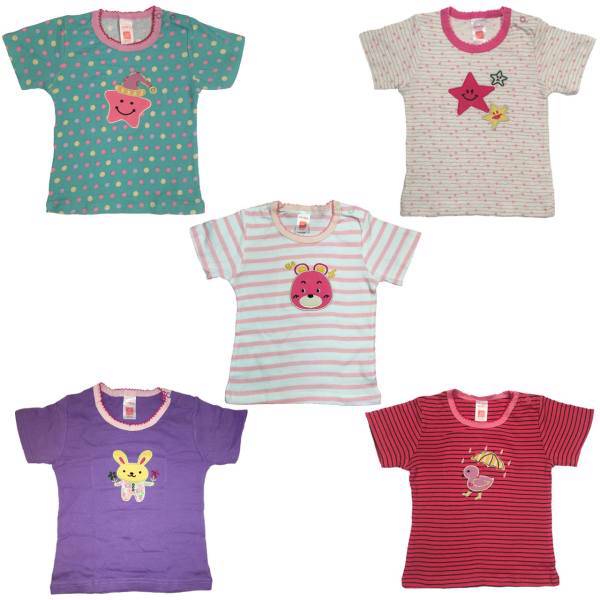 ست تیشرت کارترز مدل 602-24-1 بسته 5عددی18تا 24 ماه، carters 602-1 tshirt 5pack