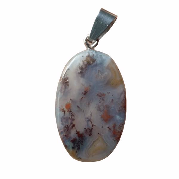 آویز گردنبند نقره عقیق پارس مدل A062، pars agate A062 Necklace