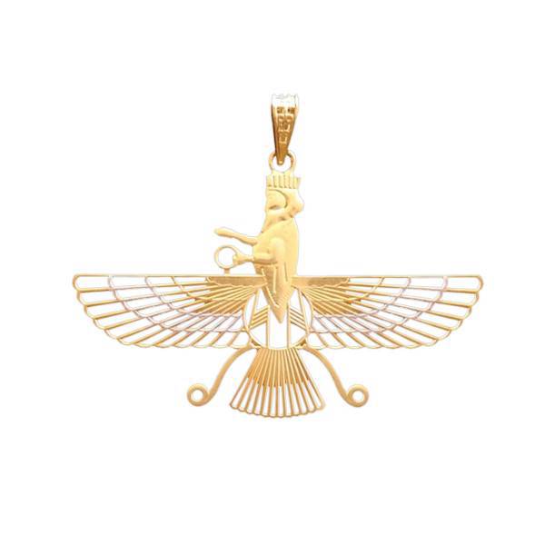 آویز گردنبند طلا 18 عیار شانا مدل N-SG46، Shana N-SG46 Gold Necklace Pendant Plaque