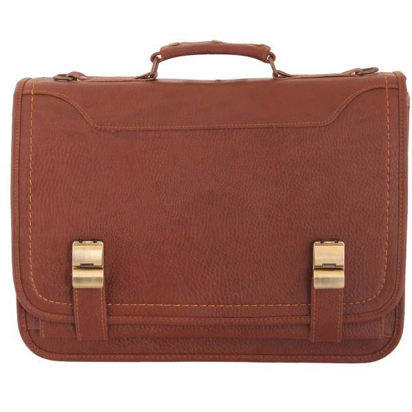 کیف اداری دوک مدل 6-76-1370، Duk 1370-76-6 Leather Briefcase