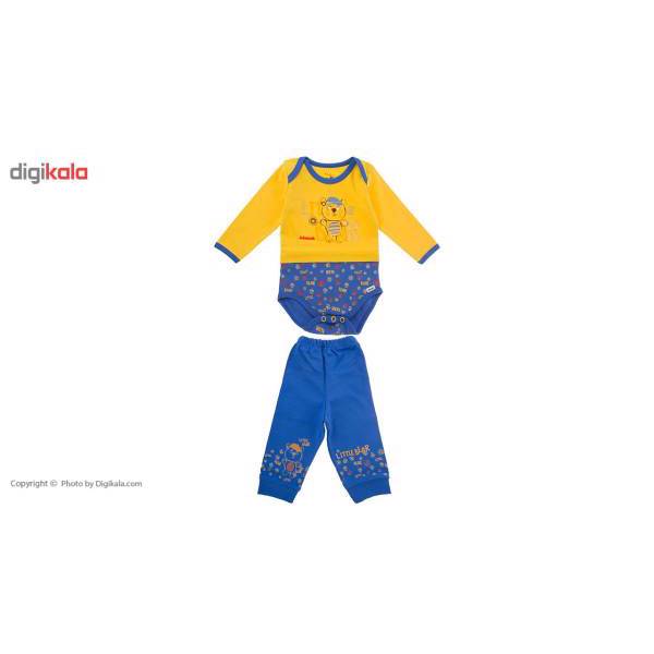 ست لباس نوزادی آدمک مدل ‏‏402001، Adamak 402001 Baby Clothes Set