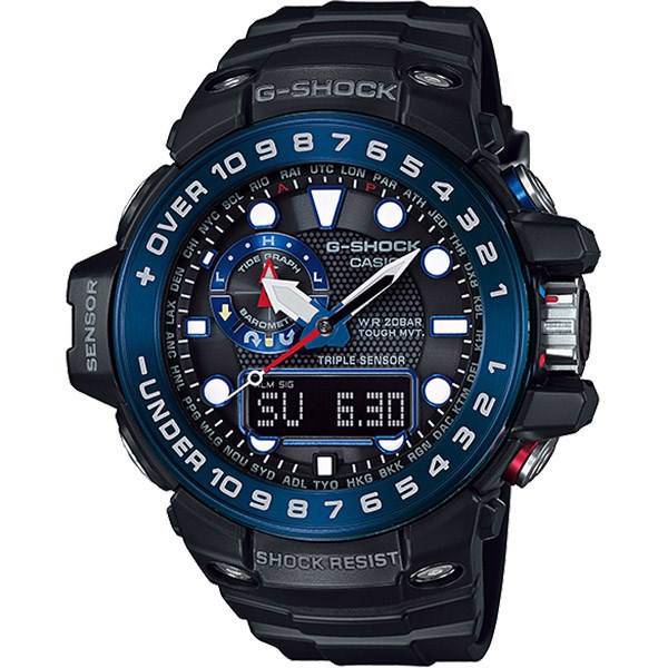 ساعت مچی عقربه ای مردانه کاسیو جی شاک GWN-1000B-1BDR، Casio G-Shock GWN-1000B-1BDR