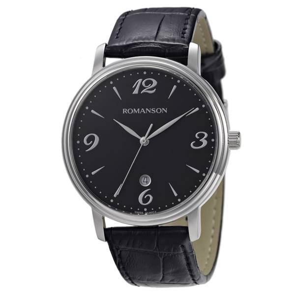 ساعت مچی عقربه ای مردانه رومانسون مدل TL4259MM1WA32W، Romanson TL4259MM1WA32W Watch For Men