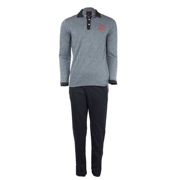 ست پلو شرت و شلوار مردانه مدل 2386 پی جامه، Pijame 2386 Polo-Shirt And Pants Set For Men