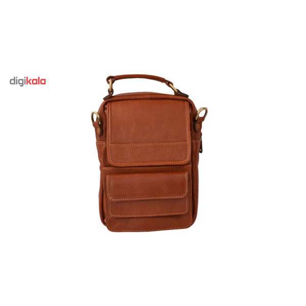 کیف دوشی چرم طبیعی کهن چرم مدل db66، Kohan Charm db66 Leather shoulder Bag