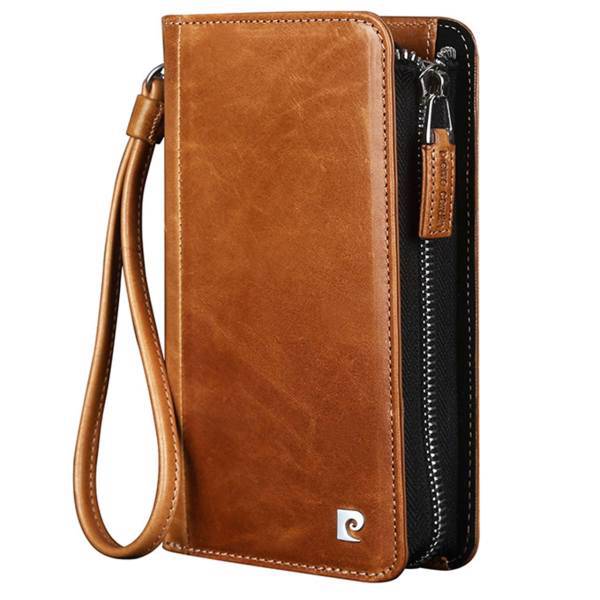 کیف پول پیرکاردین مدل PCL-P35 مناسب برای گوشی آیفون X، Pierre Cardin PCL-P35 Leather Wallet For IPhone X