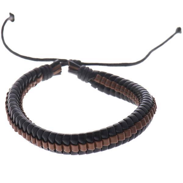 دستبند چرمی جی دبلیو ال مدل B15136، JWL B15136 Bracelets