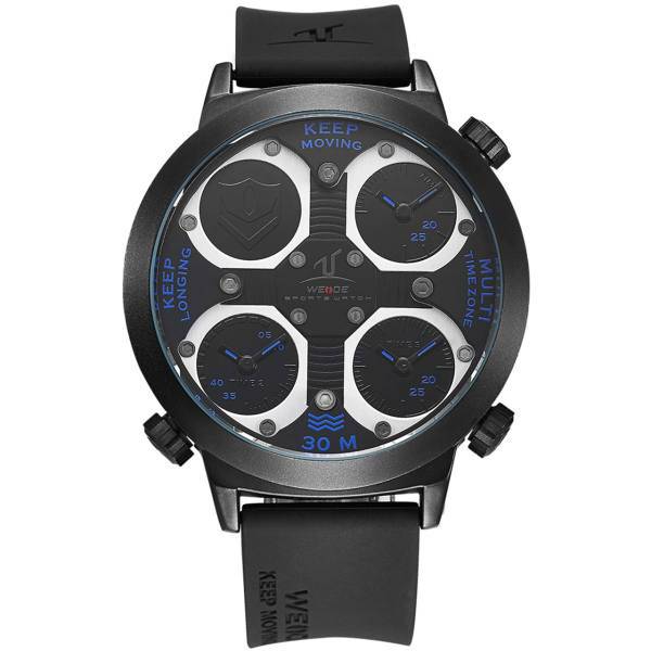 ساعت مچی عقربه ای مردانه وید مدل UV1503، WEIDE UV1503-2-1-Blue Watch For Men