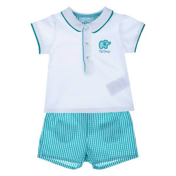 ست لباس نوزادی مایورال مدل MA 1214050، Mayoral MA 1214050 Baby Clothes Set