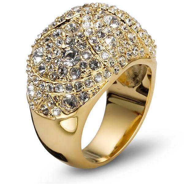 انگشتر الیور وبر مدل راز 2466G سایز 7، Oliver Weber 2466G Mystery Ring Size 7