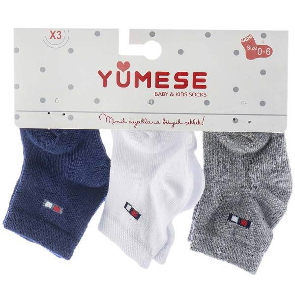 جوراب سه عددی یومسه مدل 5863، Yumese 5863 Socks