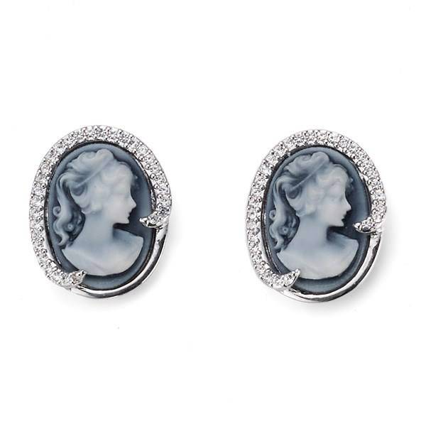 گوشواره کریستال الیور وبر مدل کامئو 9808R، Oliver Weber 9808R Cameo Crystal Earring