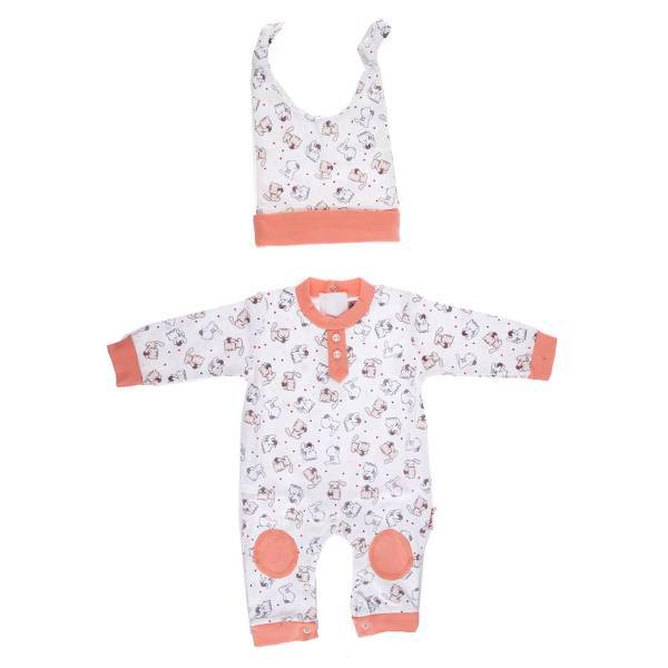 ست لباس دخترانه آدمک مدل 134900O، Adamak 134900O Baby Girl Clothing Set