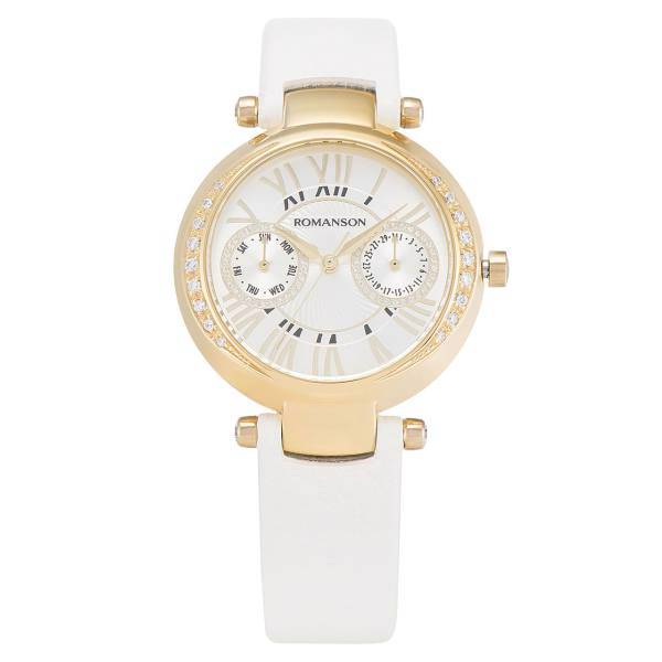 ساعت مچی عقربه ای زنانه رومانسون مدل RL2612QL2GAS1G، Romanson RL2612QL2GAS1G Watch For Women