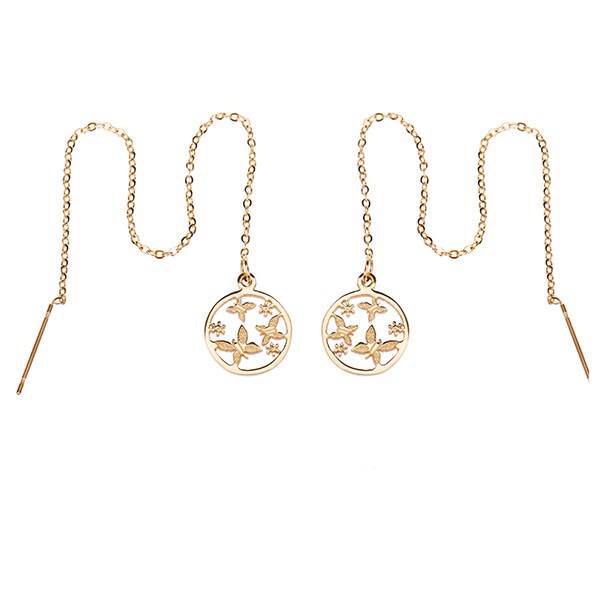 گوشواره بخیه‌ای جی دبلیو ال مدل ER-364، JWL ER-364 Earring