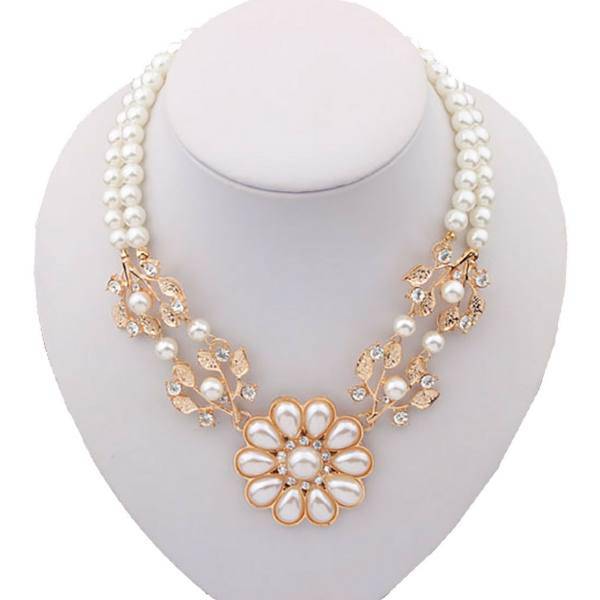 گردنبند مرواریدی الفین مدل el03025، Elfin el03025 Pearl necklace