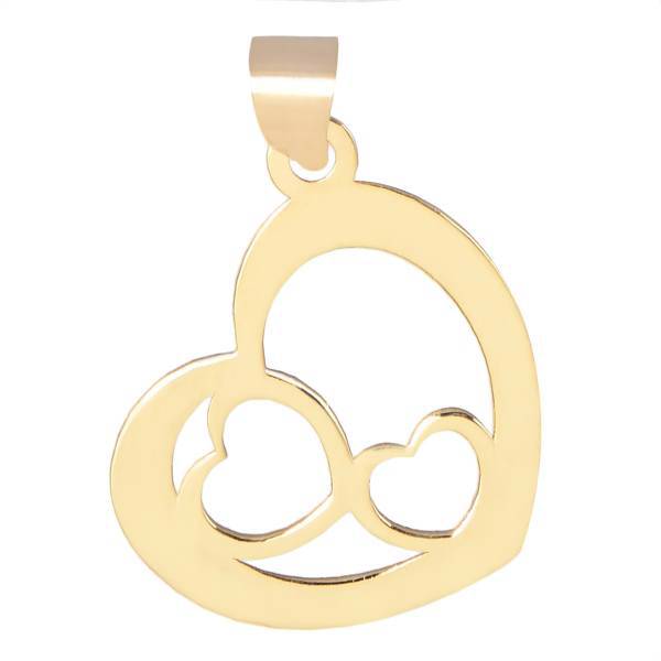 آویز گردنبند طلا 18 عیار ماهک مدل MM0360، Maahak MM0360 Gold Necklace Pendant Plaque