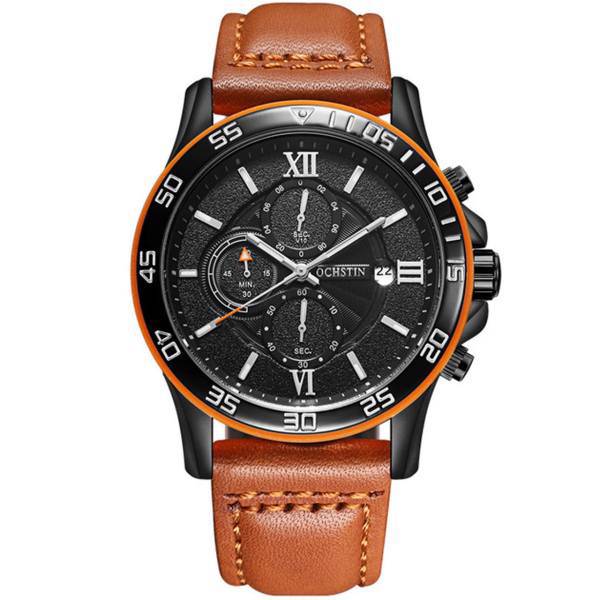 ساعت مچی عقربه ای مردانه آشتن مدل GQ068A/BlackBrown، Ochstin GQ068A/BlackBrown Watch For Men