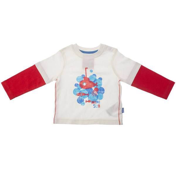 تی شرت آستین بلند مادرکر مدل B5535، Mothercare B5535 Baby T-Shirt With Long Sleeve