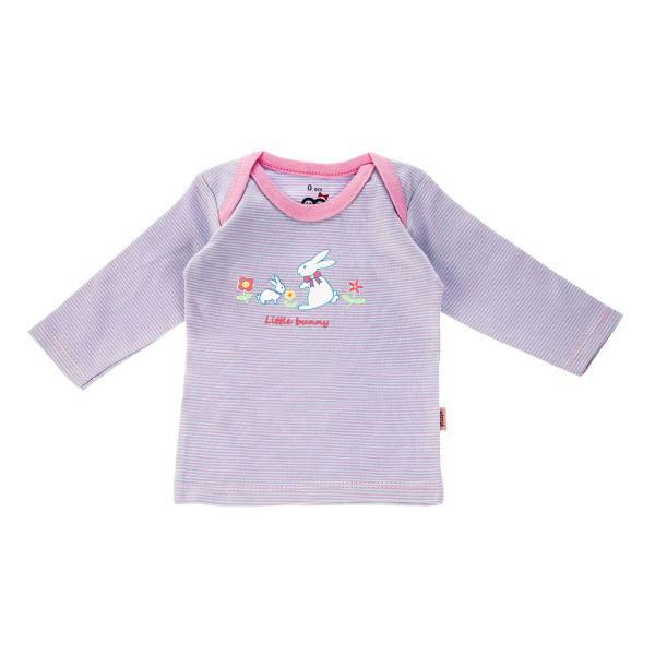 تی شرت آستین بلند نوزادی آدمک مدل Little Rabbit، Adamak Little Rabbit Baby T Shirt With Long Sleeve