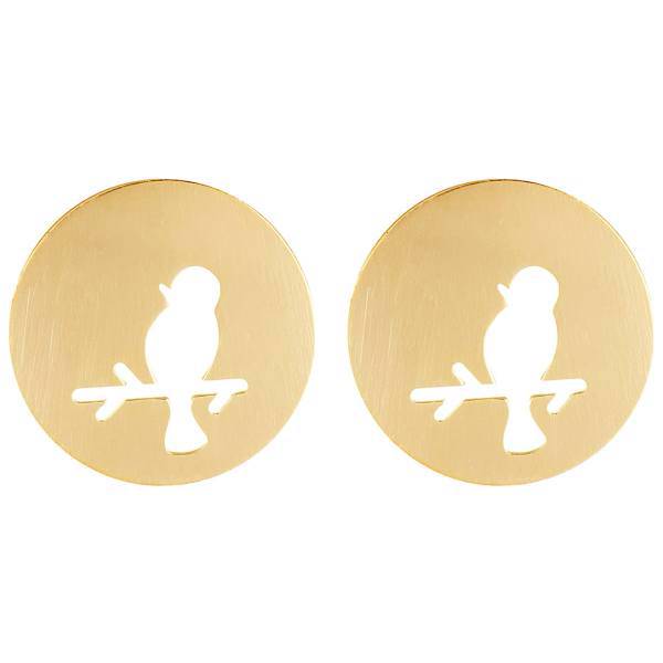 گوشواره طلا 18 عیار پندار گلد مدل GM09، Pendar Gold GM09 Gold Earing