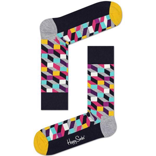 جوراب هپی ساکس مدل Filled Optic، Happy Socks Filled Optic Socks