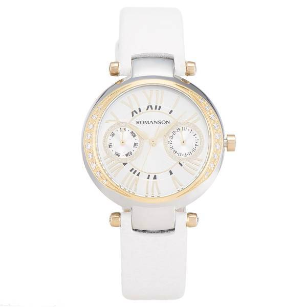 ساعت مچی عقربه ای زنانه رومانسون مدل RL2612QL2CAS1G، Romanson RL2612QL2CAS1G Watch For Women