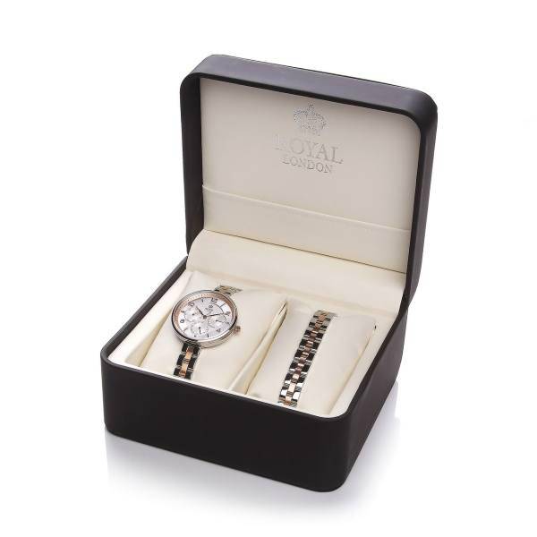 ساعت مچی عقربه ای زنانه رویال لندن مدل RL-21333-08، Royal London RL-21333-08 Watch For Women