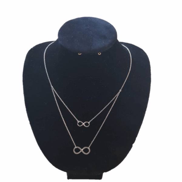گردنبند نقره آقای هدیه مدل SA-SN001