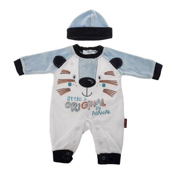 ست لباس پسرانه آدمک مدل 1313011LB، Adamak 1313011LB Baby Boy Clothing Set