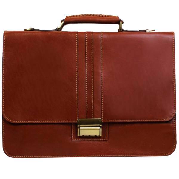 کیف اداری چرم طبیعی چرم ناب کد 132، Nableather Office Bag code 132