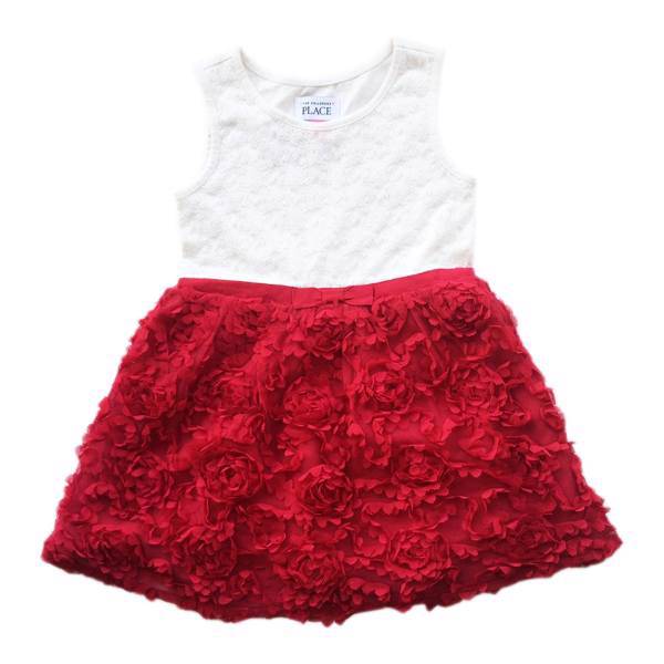 پیراهن دخترانه چیلدرنز پلیس مدل 2071528، Childrens Place 2071528 Girl Dress