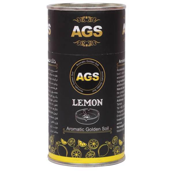 خاک معطر طلایی آگس مدل Lemon-A وزن 100 گرم، AGS Lemon Aromatic Golden Soil 100g