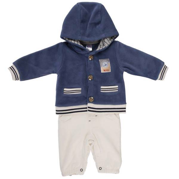 ست لباس نوزادی نیلی مدل 2115B، Nili 2115B Baby Clothes Set