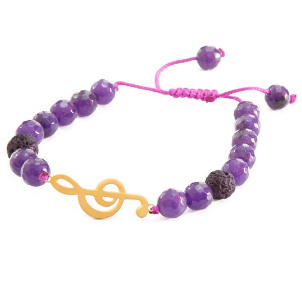 دستبند نوژین مدل Sol Jeid Violet، Nojin Sol Jeid Violet Bracelet