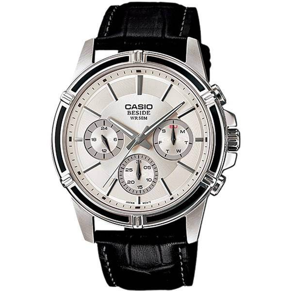 ساعت مچی عقربه ای مردانه کاسیو بیساید BEM-311L-7AVDF، Casio Beside BEM-311L-7AVDF