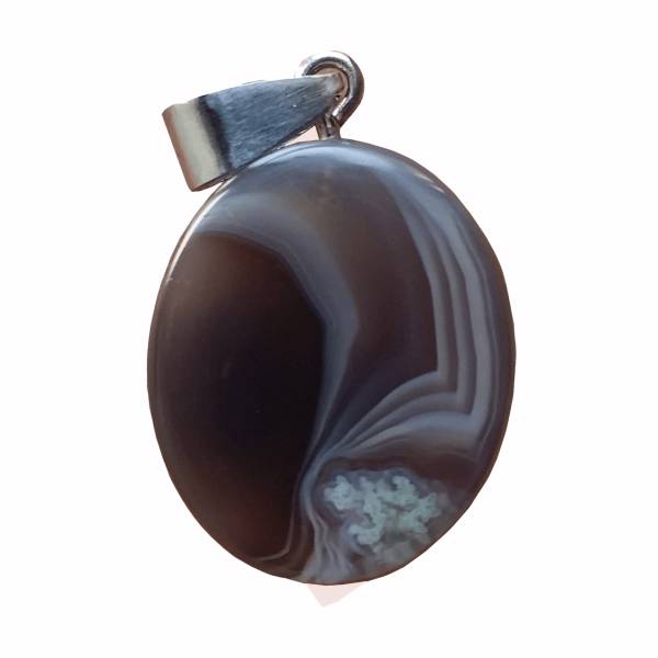 آویز گردنبند نقره عقیق پارس مدل A065، pars agate A065 Necklace