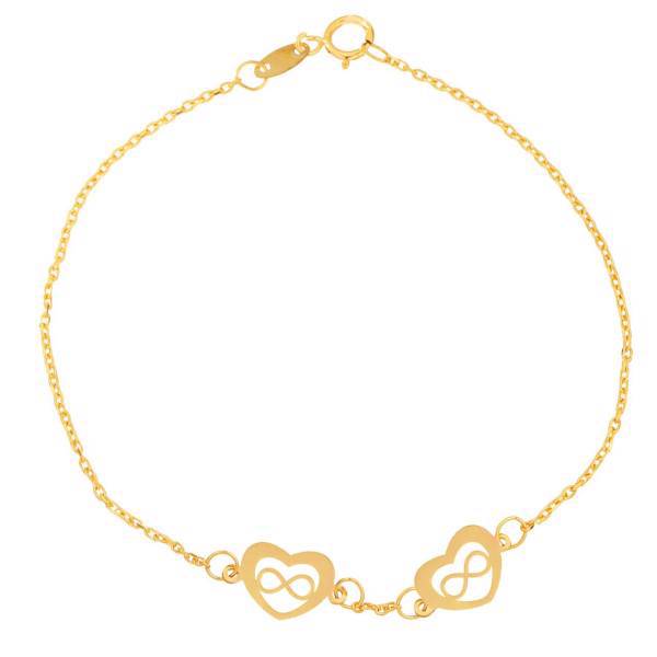 دستبند طلا 18 عیار شانا مدل B-SG145، Shana B-SG145 Gold Bracelet