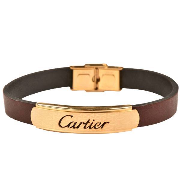 دستبند چرمی کهن چرم مدل BR100-7، Kohan Charm BR100-7 Leather Bracelet