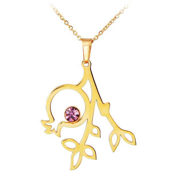 گردنبند شهر شیک طرح انار مدل G169، Shahr Shik G169 Pomegranate Necklace