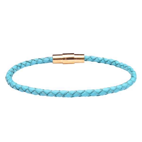 دستبند چرمی آتیس کد I10015SEA، Atiss I10015SEA Leather Bracelet