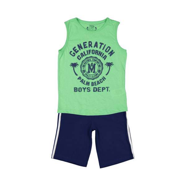 ست تاپ و شلوارک پسرانه مایورال مدل MA 3636048، Mayoral MA 3636048 Top and Shorts Set For Boys