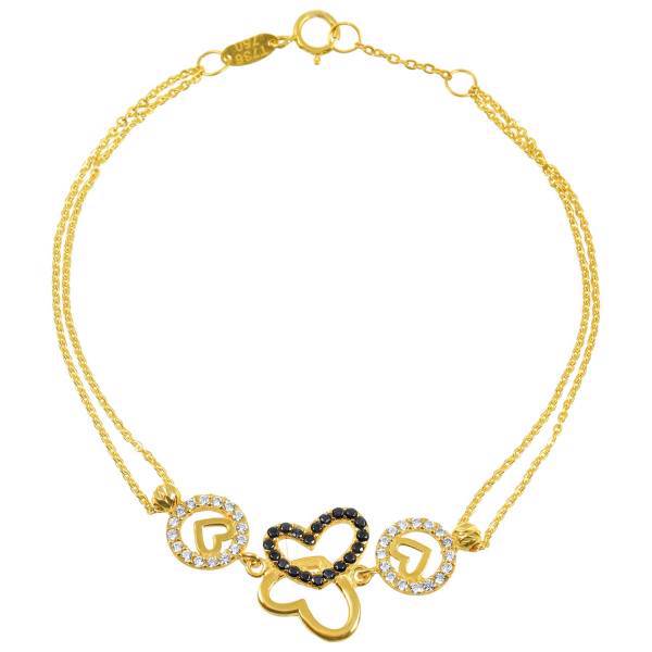 دستبند طلا 18 عیار ماهک مدل MB0238، Maahak MB0238 Gold Bracelet