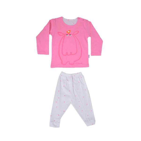 ست لباس دخترانه وان بای وان مدل2-320، One By One 320-2 Girl Baby Clothing Set