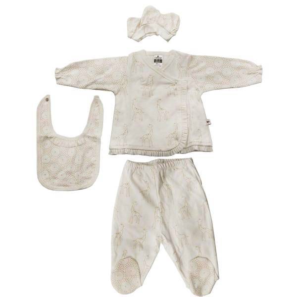 ست لباس نوزادی کارامل مدل ZK1391K، Caramell ZK1391K Baby Clothes Set