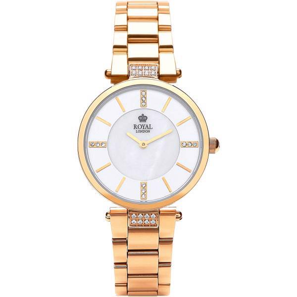 ساعت مچی عقربه ای زنانه رویال لندن مدل RL-21226-02، Royal London RL-21226-02 Watch For Women