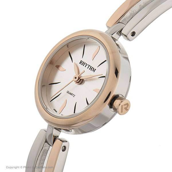 ساعت مچی عقربه‌ای زنانه ریتم مدل OL1514S-08، Rhythm OL1514S-08 Watch For Women