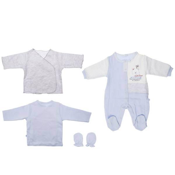 ست لباس نوزادی کارامل مدل ZE2118M، Caramell ZE2118M Baby Clothes Set