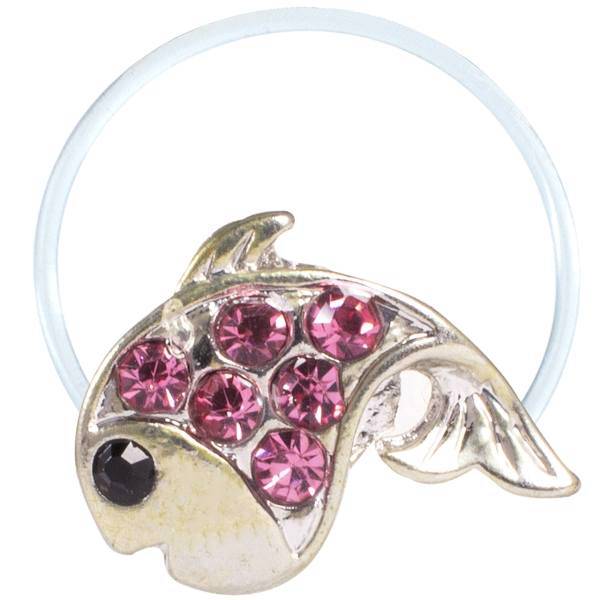 انگشتر پا طرح ماهی نگین دار مدل Toe Ring5