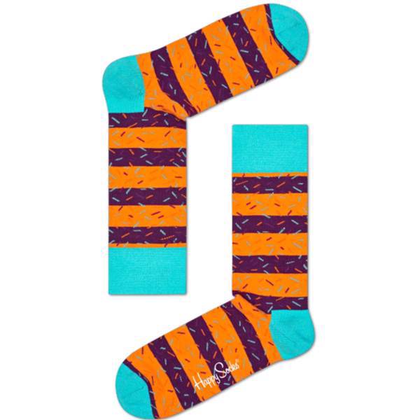 جوراب هپی ساکس مدل Sprinkle Stripe، Happy Socks Sprinke Stripe Socks